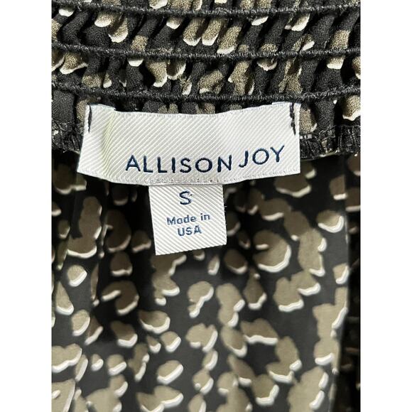 Allison Joy Evereve Boho Flounce Off-Shoulder Stretch Top Size S Whimsigoth - Picture 5 of 5